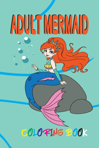 Adult Mermaid Coloring Book