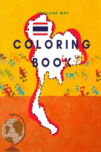 Thailand Map Coloring Book