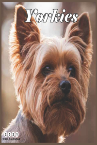 Yorkies 2021 Wall Calendar