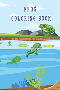 frog coloring book
