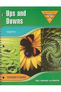 Ups and Downs: Algebra