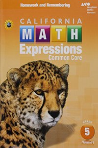 Homework and Remembering Workbook, Volume 1 Grade 5