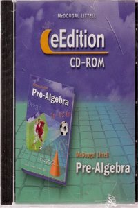 McDougal Littell Middle School Math: Eedition CD-ROM Pre-Algebra 2005
