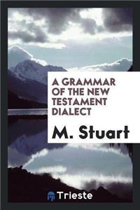 Grammar of the New Testament Dialect