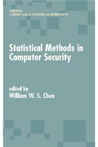 Statistical Methods in Computer Security