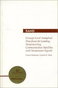 Concept-level Analytical Procedures for Loading Nonprocessing Communication Satellites with Nonantijam Signals