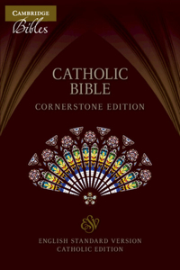 Esv-Ce Catholic Bible, Cornerstone Edition, Burgundy Imitation Leather, Esc662: T