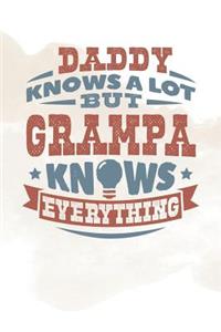 Daddy Knows A Lot But Grampa Knows Everything