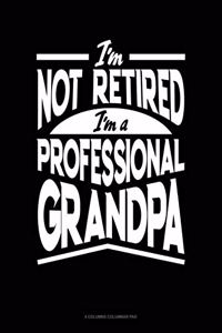 I'm Not Retired I'm a Professional Grandpa