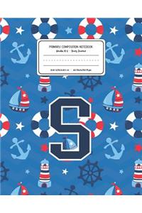 Primary Composition Notebook Grades K-2 Story Journal S
