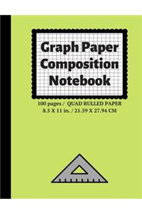 Graph Paper Composition Notebook