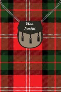 Clan Nesbitt Tartan Journal/Notebook