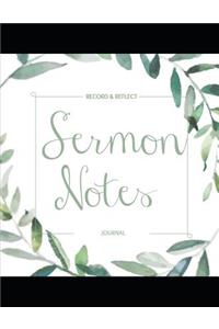 Sermon Notes