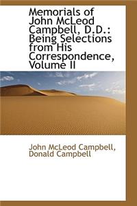 Memorials of John McLeod Campbell, D.D.