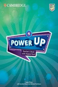 Power Up Level 4 Teacher's Book with Digital Pack Mena