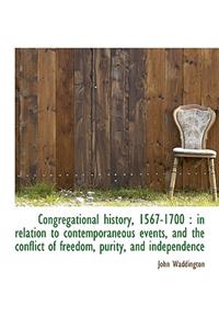 Congregational History, 1567-1700