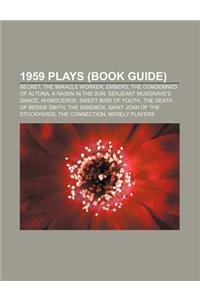 1959 Plays (Book Guide)