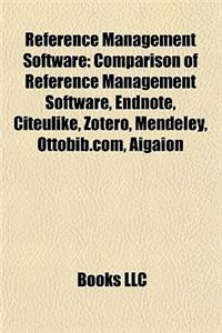 Reference Management Software