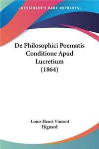 De Philosophici Poematis Conditione Apud Lucretium (1864)