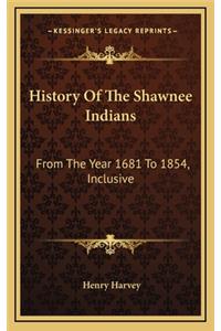 History Of The Shawnee Indians