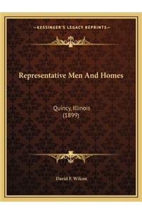 Representative Men and Homes: Quincy, Illinois (1899)