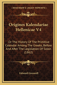 Origines Kalendariae Hellenicae V4