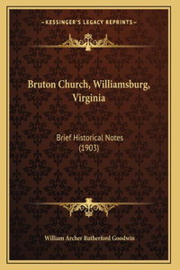 Bruton Church, Williamsburg, Virginia