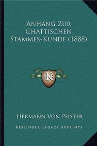 Anhang Zur Chattischen Stammes-Kunde (1888)
