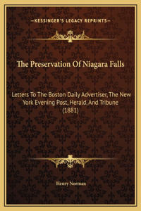 The Preservation Of Niagara Falls