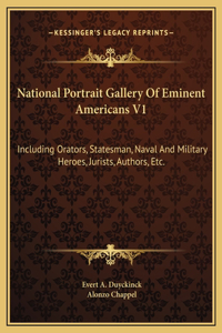 National Portrait Gallery Of Eminent Americans V1