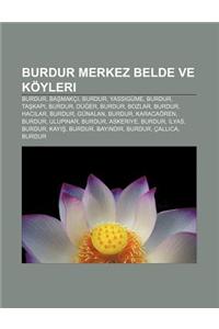 Burdur Merkez Belde Ve Koyleri