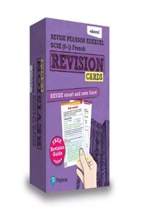 Pearson REVISE Edexcel GCSE French Revision Cards incl. online revision and audio  - for 2025 exams