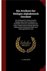 Die Attribute Der Heiligen Alphabetisch Geordnet