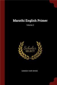 Marathi English Primer; Volume 2