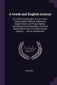 Greek and English Lexicon