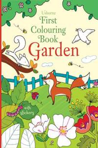 First Colouring Book Garden