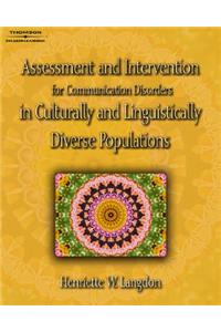 Assessment & Intervention for Communication Disorders in Culturally & Linguistically Diverse Populations