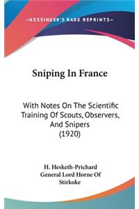 Sniping In France