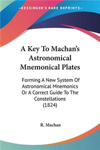 Key To Machan's Astronomical Mnemonical Plates