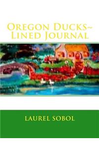 Oregon Ducks Lined Journal