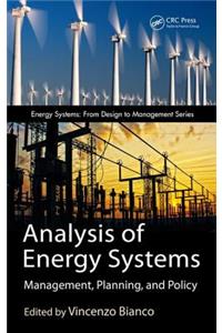Analysis of Energy Systems