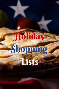 Holiday Shopping Lists
