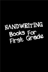 Handwriting Books For First Grade