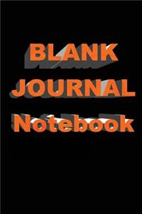 Blank Notebook Journal