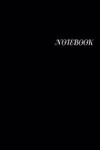 Notebook - Black Cover - 100 Pages