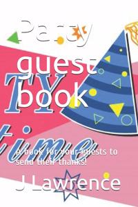 Party guest book