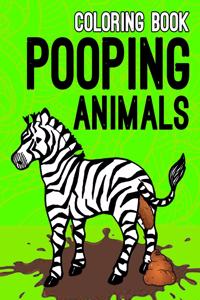 Pooping Animals Coloring Book