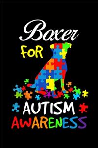 Boxer For Autism Awareness