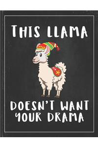 This Llama Doesn't Want Your Drama