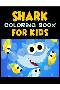 Shark Coloring Book For kids